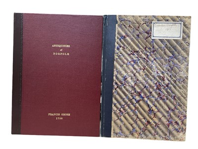 Lot 124 - ANTIQUARIAN NORFOLK EXCERPTS: 2 examples: From...