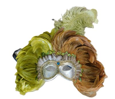 Lot 193 - A group of Carta Alta Venetian masks, the...