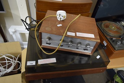 Lot 736 - VINTAGE TELETON AMPLIFIER AND A BANG & OLUFSEN...