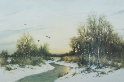 Lot 606 - Colin Burns (British, b.1944), 'The Winter...