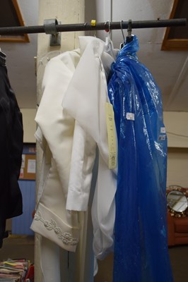 Lot 810 - TWO CHIFFON WEDDING JACKETS