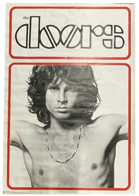 Lot 116 - A large advertising poster for The Doors,...