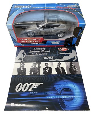 Lot 74 - A boxed 1:18 scale James Bond Aston Martin V12...