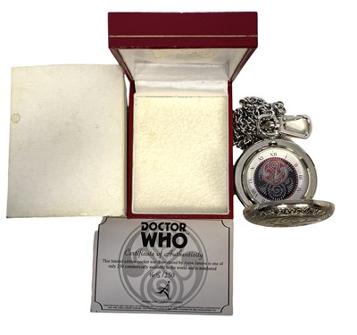 Lot 29 - A limited edition Dr Who pocket watch in...