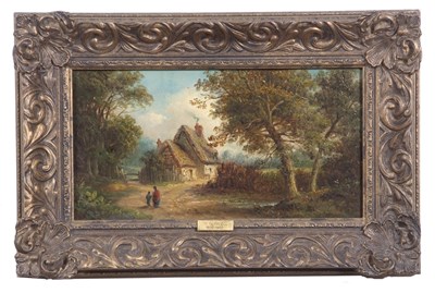 Lot 631 - John Moore (1820-1902), pair of oils on canvas,...