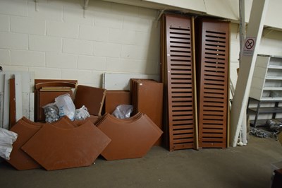 Lot 862 - LARGE QUANTITY VARIOUS DISASSEMBLED WOOD...