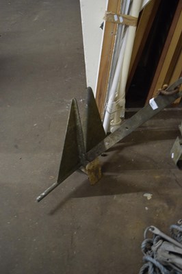 Lot 863 - GALVANISED METAL BOAT ANCHOR