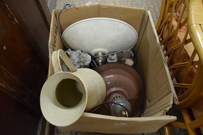 Lot 350 - VARIOUS MODERN INDUSTRIAL STYLE CEILING LIGHT...