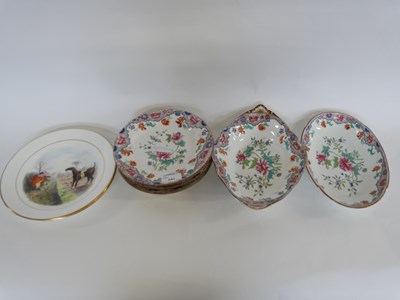 Lot 341 - Quantity of Spode dinner wares in a printed...