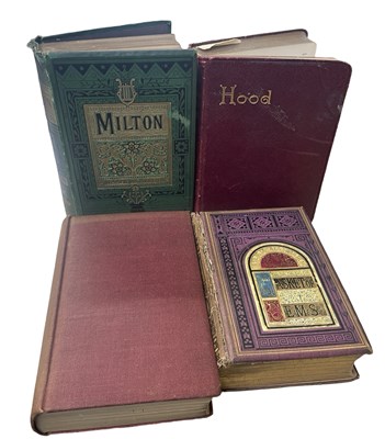 Lot 56 - MIXED POETRY: ILLUSTRATED MILTON; BASKET OF...