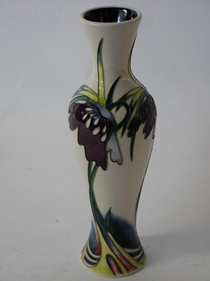 Lot 322 - Moorcroft vase in the Persephone pattern, in...