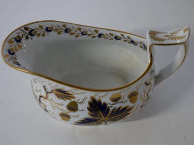 Lot 379 - Early 19th century New Hall creamer, pattern...