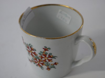 Lot 383 - English porcelain tea bowl and saucer and cup,...