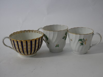 Lot 397 - Pair of late 18th century cups, probably...