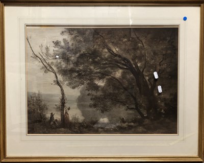 Lot 68 - After Jean-Baptiste-Camille Corot (French,...