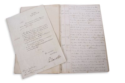 Lot 161 - Letter signed by Lord Palmerston to Lieut R...