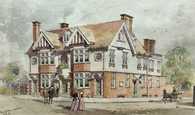 Lot 107 - British, 20th Century, 'The Essex Hotel',...