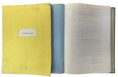 Lot 105 - A pair of original scripts (one bound within...