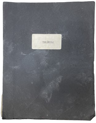 Lot 109 - An original script for Ken Russell's 1971...