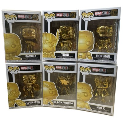 Lot 227 - A collection of Funko Pop! vinyl figures,...