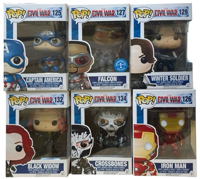 Lot 229 - A collection of Funko Pop! vinyl figures,...