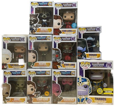 Lot 231 - A collection of Funko Pop! vinyl figures,...