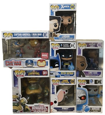 Lot 234 - A collection of Funko Pop! vinyl figures,...