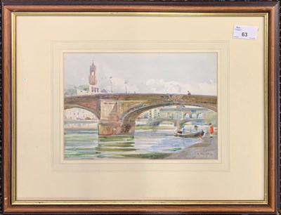 Lot 63 - Charles Mayes Wigg (1889-1969) "Florence",...