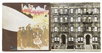 Lot 122 - A pair of Led Zeppelin 12" vinyl LPs, to...