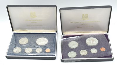 Lot 84 - Three 20th century cased British Virgin...