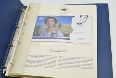 Lot 107 - Quantity of Royal mint Coin sets, first day...