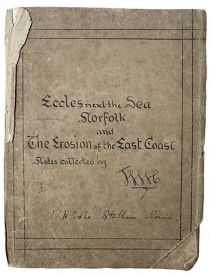Lot 463 - W H COOKE: ECCLES NEXT THE SEA NORFOLK AND THE EROSION OF THE EAST COAST