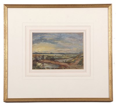 Lot 578 - Thomas Lound (1802-1863), 'Norfolk Marshes',...