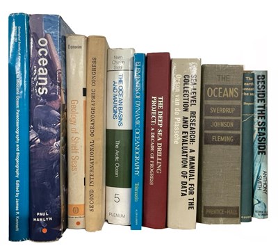 Lot 175 - A collection of books relating to Oceanography,...