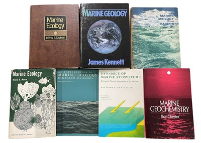 Lot 183 - A collection of books relating to Marine...