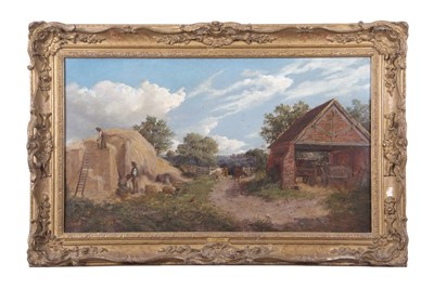 Lot 527 - John Joseph Hughes (fl.1838-1867) Harvesting...