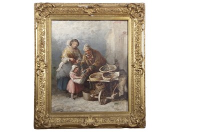 Lot 521 - Henry Perlee Parker (1795-1873), Fisherfolk...