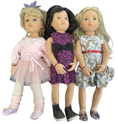 Lot 174 - Three Gotz vinyl dolls, to include:  - Hannah...