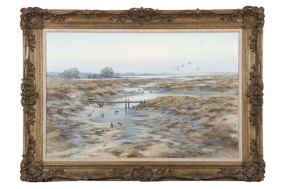 Lot 424 - Colin Burns (b.1944), "Brents on the Essex...