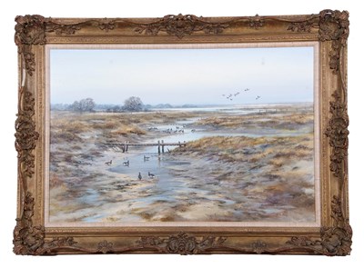 Lot 610 - Colin Burns (b.1944), "Brents on the Essex...