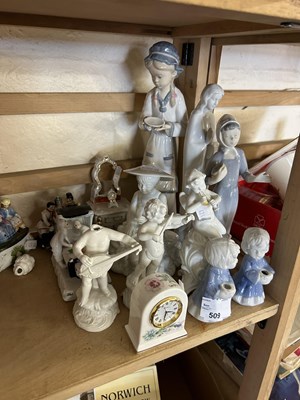 Lot 509 - Quantity of mixed figurines