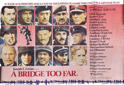 Lot 99 - A British quad poster for Richard Attenborough'...