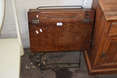 Lot 804 - Folding school desk