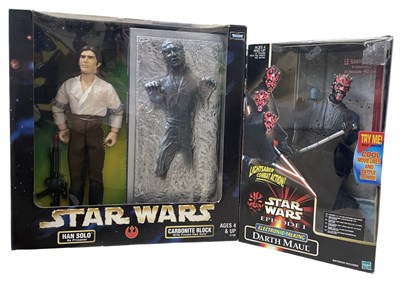 Lot 56A - A pair of Boxed Star Wars figures, to include:...
