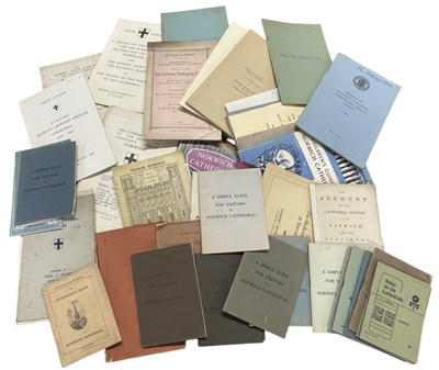 Lot 438 - ONE PACKET: Various pamphlets and ephemera...
