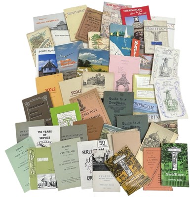 Lot 433 - ONE PACKET: Various pamphlets and ephemera...