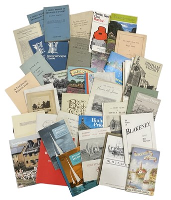 Lot 435 - ONE PACKET: Various pamphlets and ephemera...