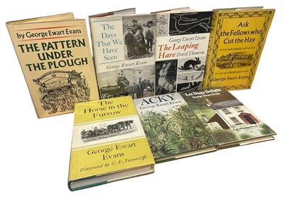 Lot 113 - GEORGE EWART EVANS: 7 First edition titles:...