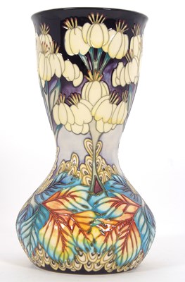 Lot 89 - Moorcroft vase in Heaven Unseen pattern by...