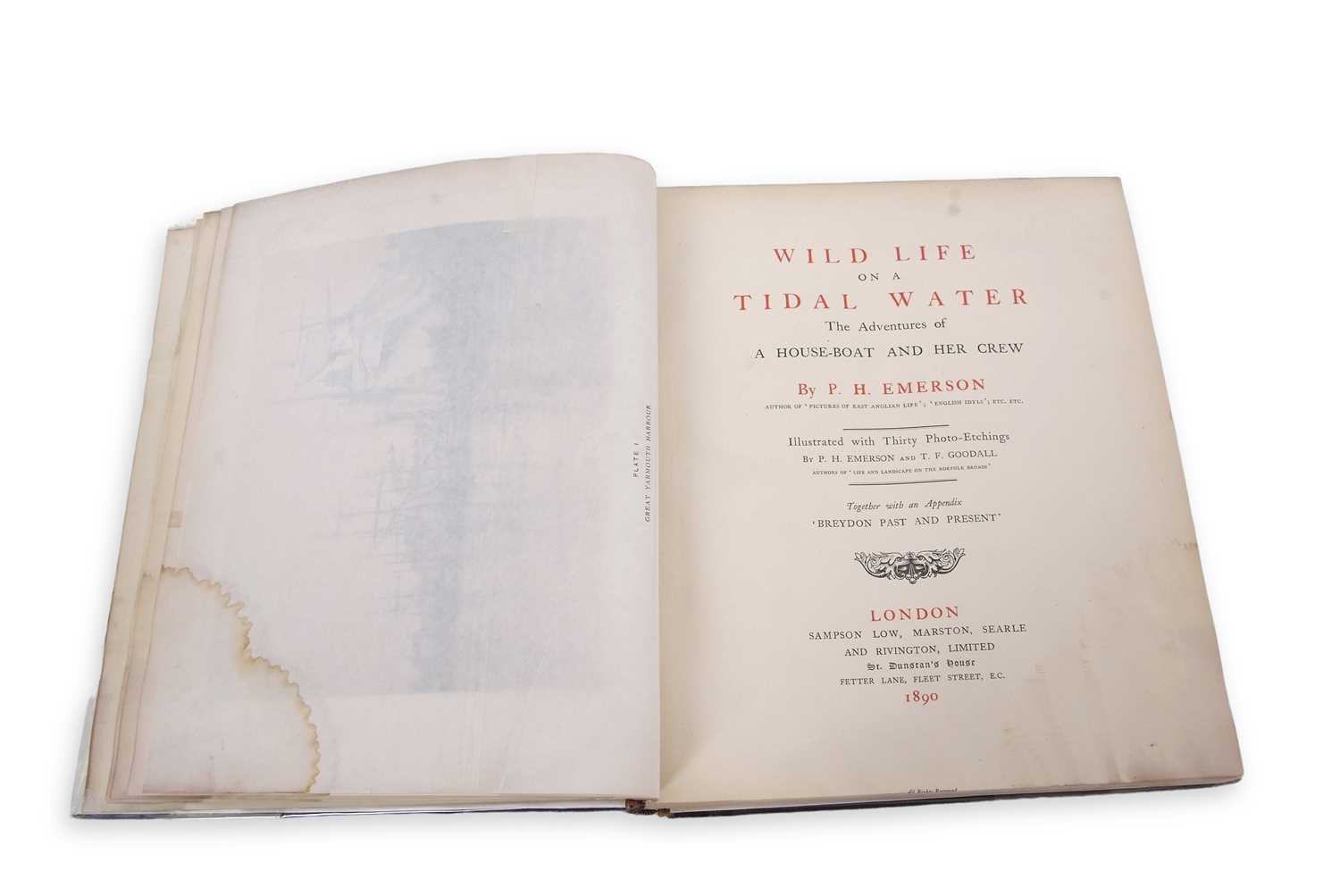 Lot 650 - Emerson P H: Wild Life on a Tidal Water